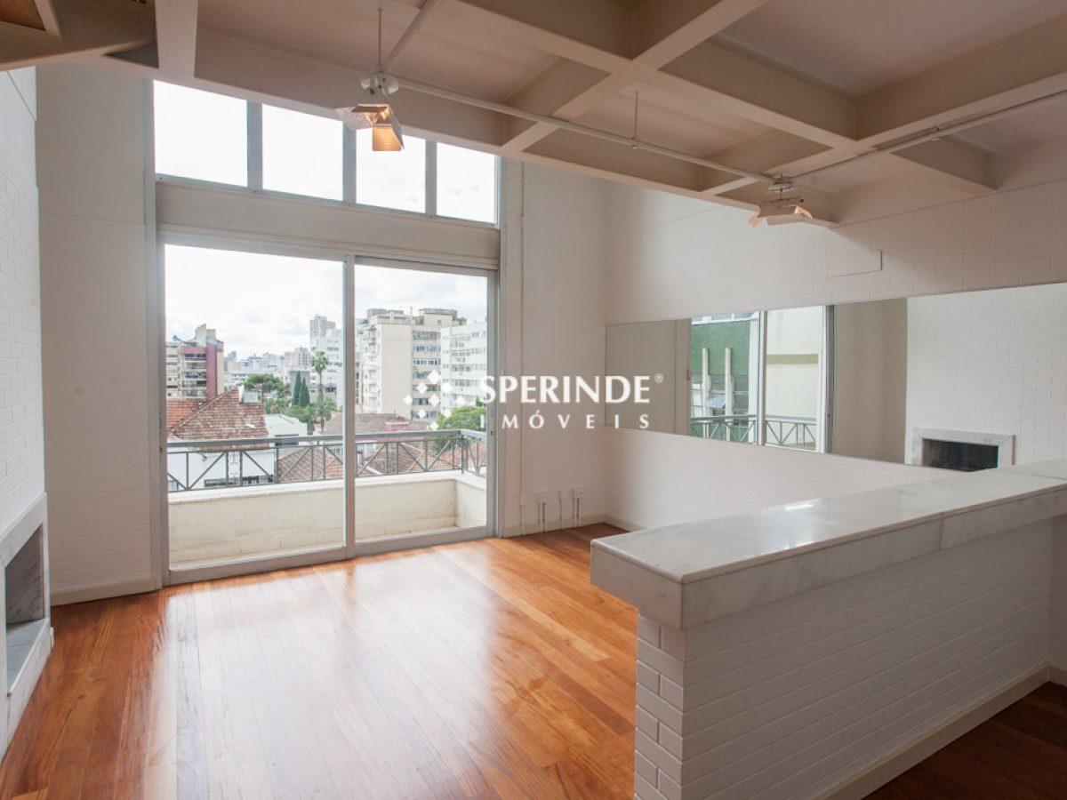 Apartamento para alugar com 77m², 1 quarto, 2 vagas no bairro Moinhos de Vento em Porto Alegre - Foto 1