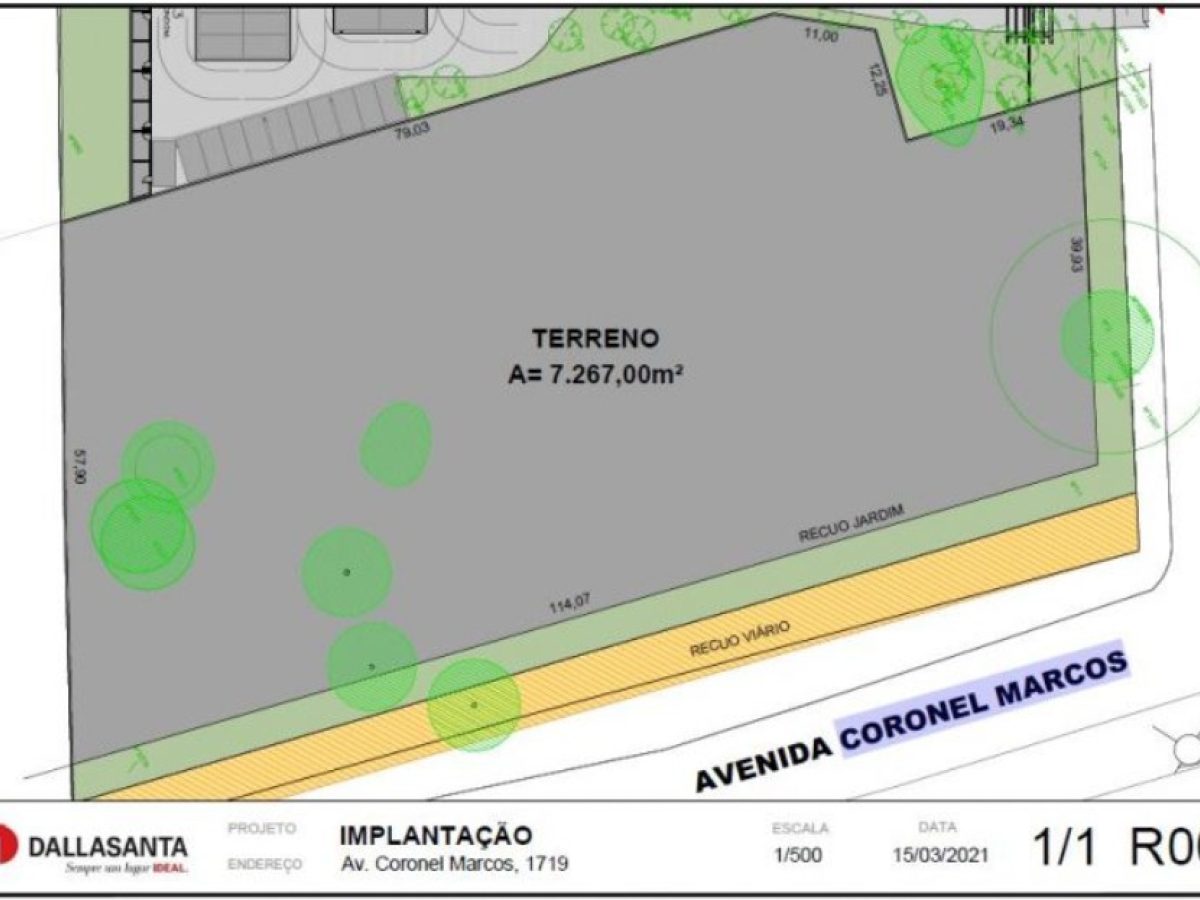 Terreno para alugar com 7.267m² no bairro Pedra Redonda em Porto Alegre - Foto 1