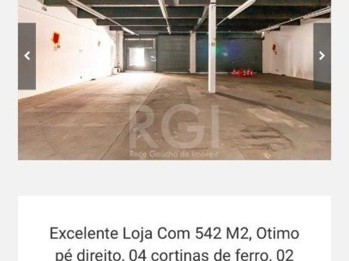 Loja à venda com 542m² no bairro Centro em Porto Alegre - Foto 1