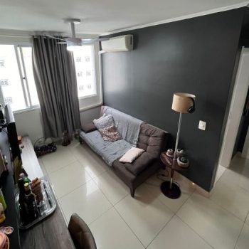 Apartamento à venda com 46m², 2 quartos, 1 vaga no bairro Cristal em Porto Alegre