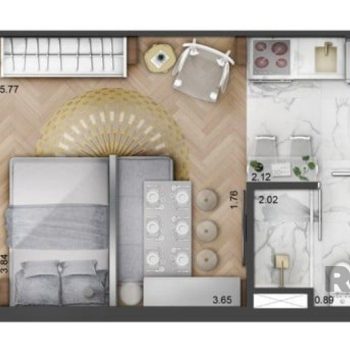 Loft à venda com 26m², 1 quarto no bairro Petrópolis em Porto Alegre