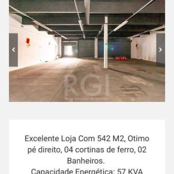 Loja à venda com 542m² no bairro Centro em Porto Alegre