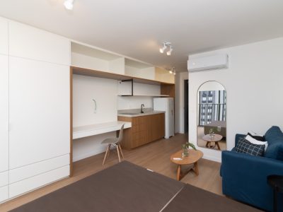 Apartamento para alugar com 24m², 1 quarto no bairro Auxiliadora em Porto Alegre - Foto 4