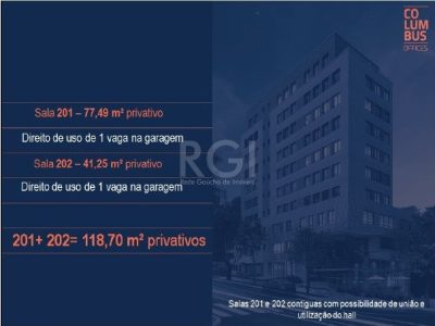 Conjunto/Sala à venda com 118m² no bairro São João em Porto Alegre - Foto 8