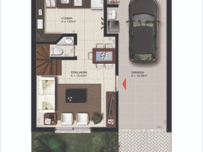 Casa Condominio à venda com 101m², 3 quartos, 1 suíte, 2 vagas no bairro Jardim Itu em Porto Alegre - Foto 21