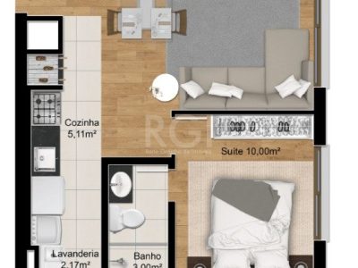 Apartamento à venda com 67m², 1 quarto, 1 suíte, 1 vaga no bairro Petrópolis em Porto Alegre - Foto 23