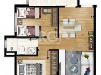 Apartamento à venda com 50m², 2 quartos, 1 vaga no bairro São José em Porto Alegre - Foto 24