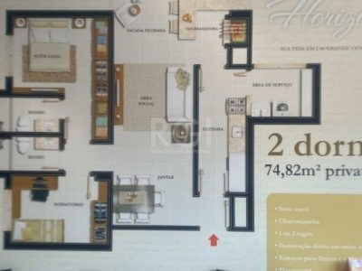 Apartamento à venda com 75m², 2 quartos, 1 suíte, 3 vagas no bairro Petrópolis em Porto Alegre - Foto 19