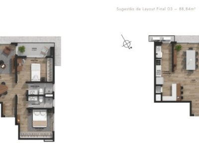 Apartamento à venda com 85m², 2 quartos, 1 suíte, 2 vagas no bairro Petrópolis em Porto Alegre - Foto 26