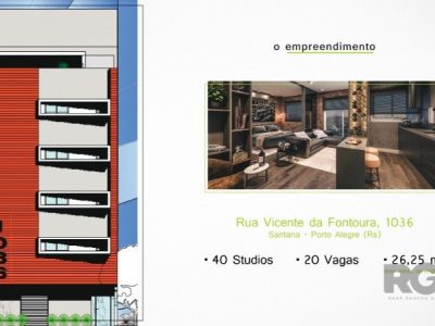 Studio à venda com 26m², 1 quarto, 1 vaga no bairro Rio Branco em Porto Alegre - Foto 2