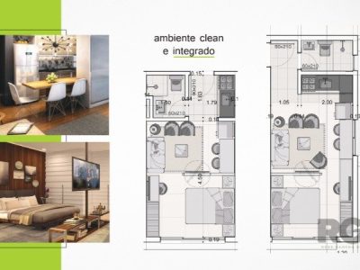 Studio à venda com 26m², 1 quarto, 1 vaga no bairro Rio Branco em Porto Alegre - Foto 3