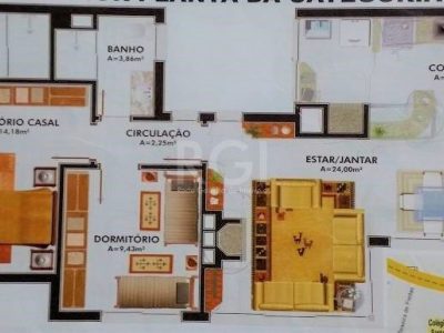 Apartamento à venda com 83m², 2 quartos, 1 suíte, 1 vaga no bairro Santo Antônio em Porto Alegre - Foto 16