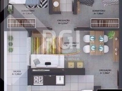 Apartamento à venda com 49m², 2 quartos, 1 vaga no bairro Rio Branco em Porto Alegre - Foto 15