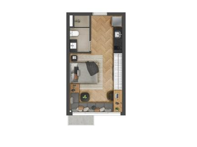 Loft à venda com 27m², 1 quarto, 1 vaga no bairro Cidade Baixa em Porto Alegre - Foto 5