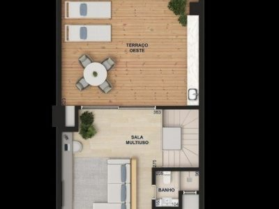 Casa Condominio à venda com 368m², 3 quartos, 3 suítes no bairro Tristeza em Porto Alegre - Foto 17