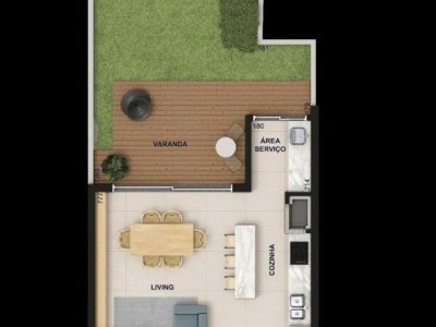 Casa Condominio à venda com 368m², 3 quartos, 3 suítes no bairro Tristeza em Porto Alegre - Foto 19