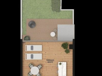 Casa Condominio à venda com 368m², 3 quartos, 3 suítes no bairro Tristeza em Porto Alegre - Foto 21