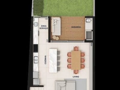 Casa Condominio à venda com 368m², 3 quartos, 3 suítes no bairro Tristeza em Porto Alegre - Foto 22