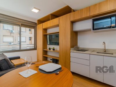 Studio à venda com 27m², 1 quarto, 1 vaga no bairro Farroupilha em Porto Alegre - Foto 19