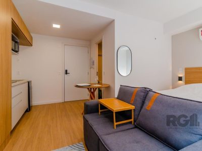 Studio à venda com 27m², 1 quarto, 1 vaga no bairro Farroupilha em Porto Alegre - Foto 29