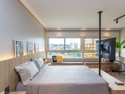 Studio à venda com 37m², 1 quarto, 1 suíte, 1 vaga no bairro Jardim do Salso em Porto Alegre - Foto 32