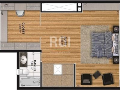 Casa Condominio à venda com 150m², 4 quartos, 2 suítes, 2 vagas no bairro Tristeza em Porto Alegre - Foto 12