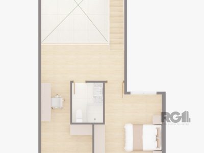 Duplex à venda com 116m², 3 quartos no bairro Cidade Baixa em Porto Alegre - Foto 3